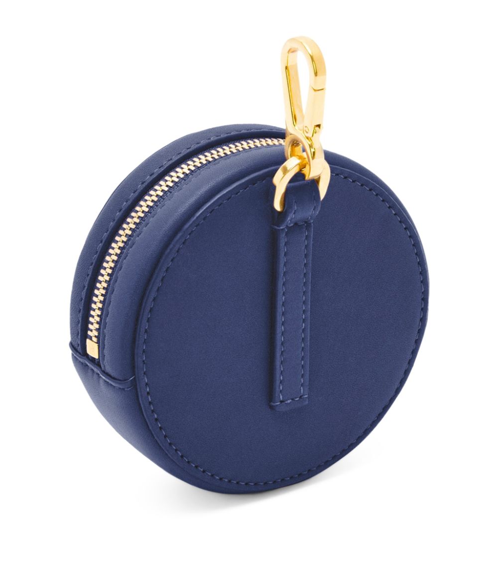 Loewe Loewe Leather Inflated Anagram Cookie Charm Purse