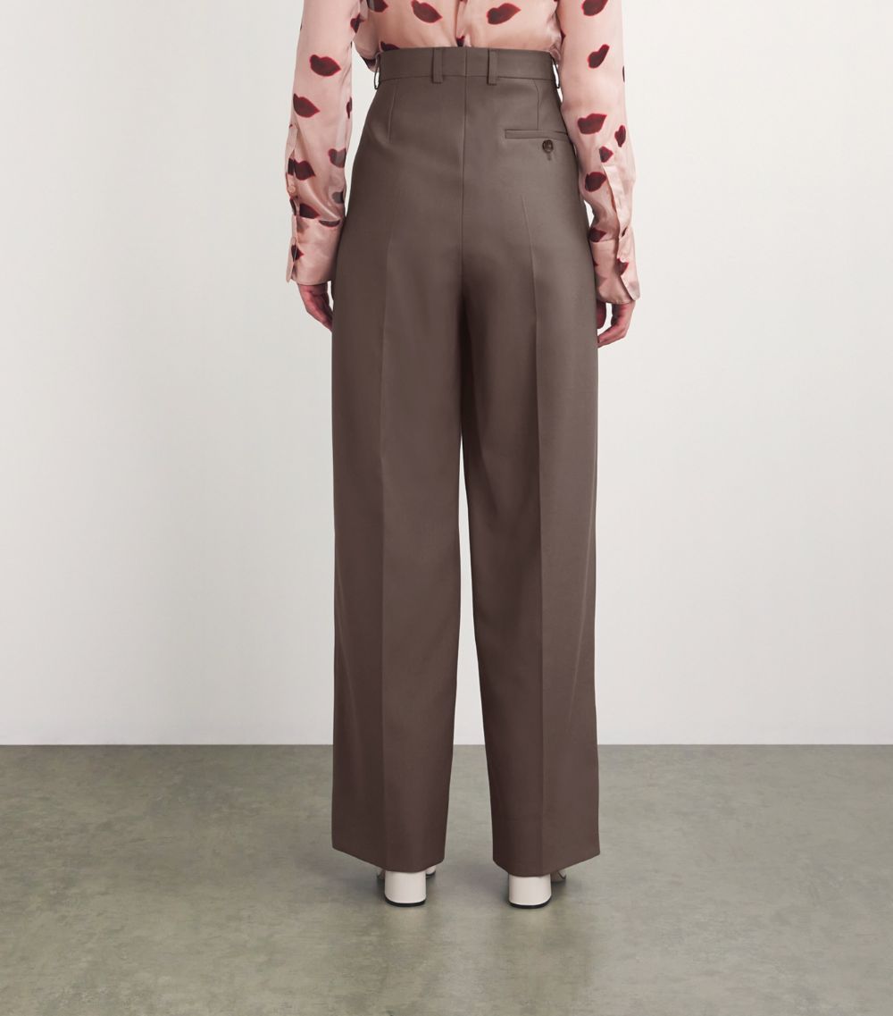 Stella McCartney Stella Mccartney Wool Loose Trousers