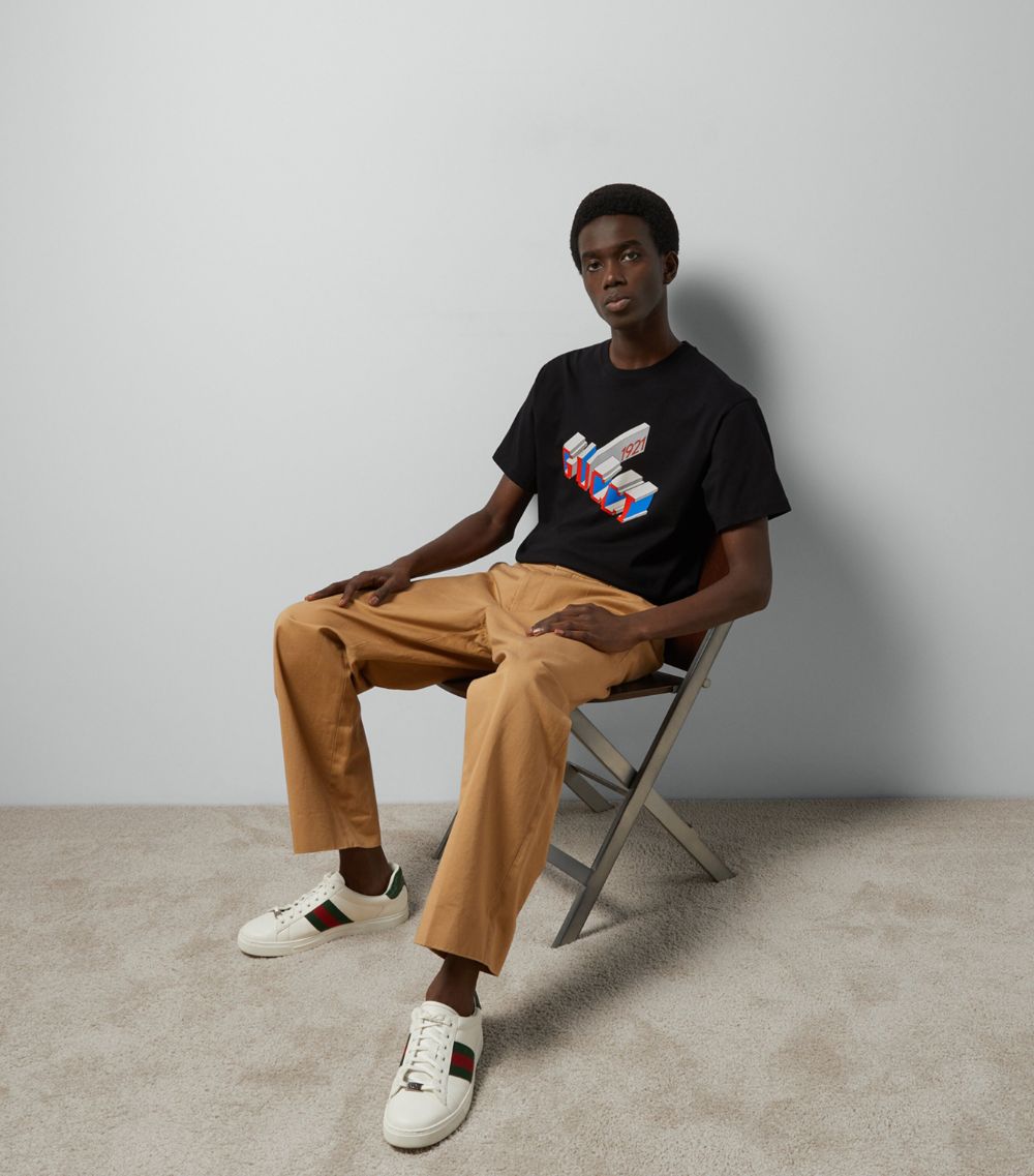 Gucci Gucci 1921 Print T-Shirt