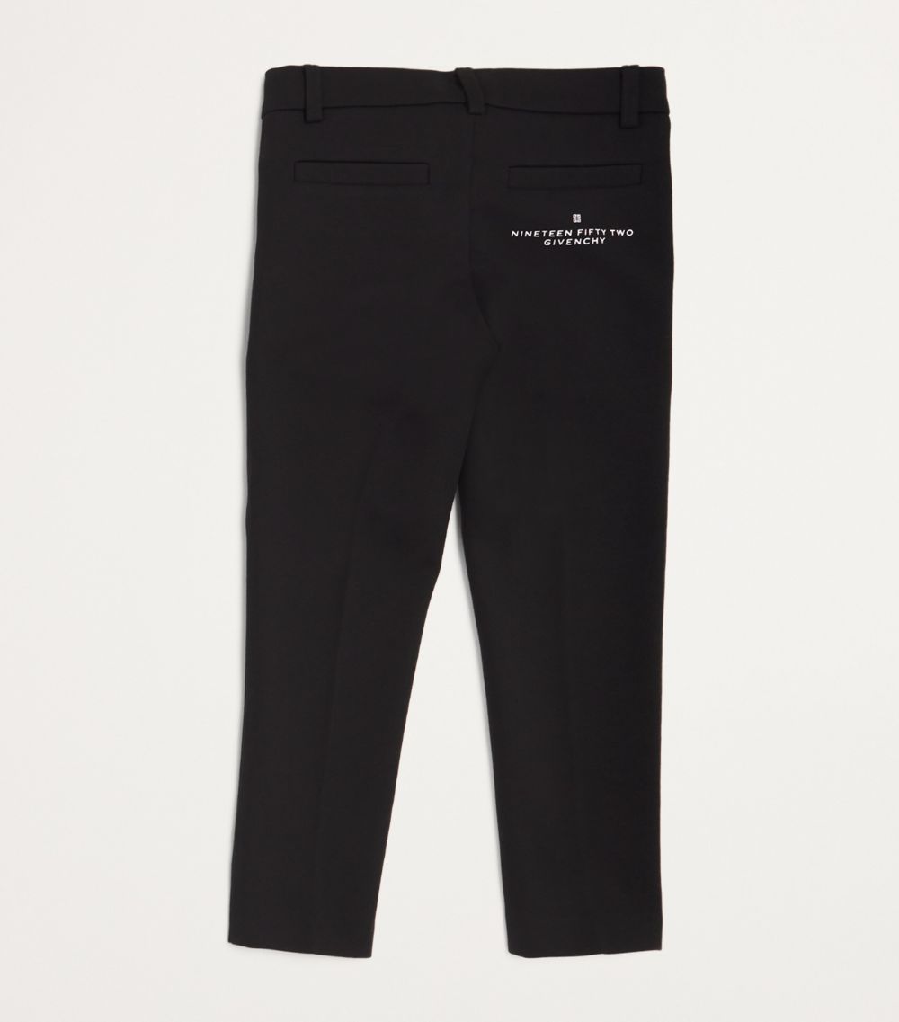 Givenchy Givenchy Kids Cotton-Blend Formal Trousers (6-12+ Years)