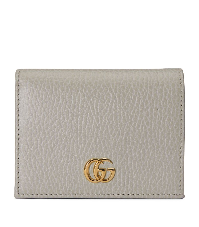 Gucci Gucci Leather Gg Marmont Bifold Wallet