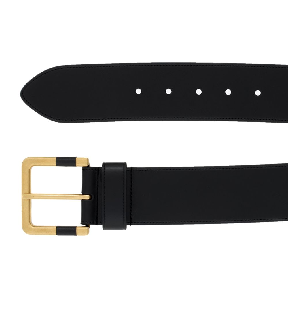 Saint Laurent Saint Laurent Leather Buckled Belt