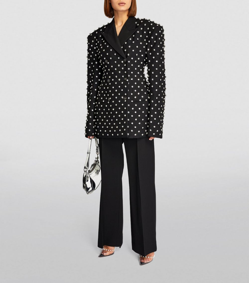 Stella McCartney Stella Mccartney Embellished Double-Breasted Blazer