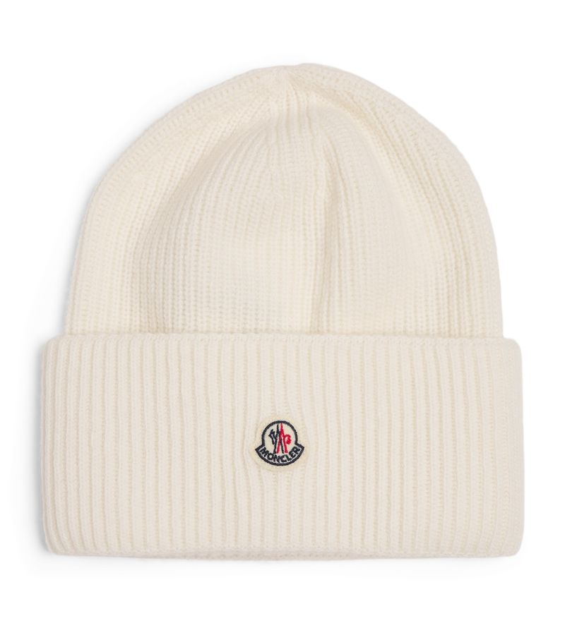 Moncler Moncler Cotton Ribbed Beanie