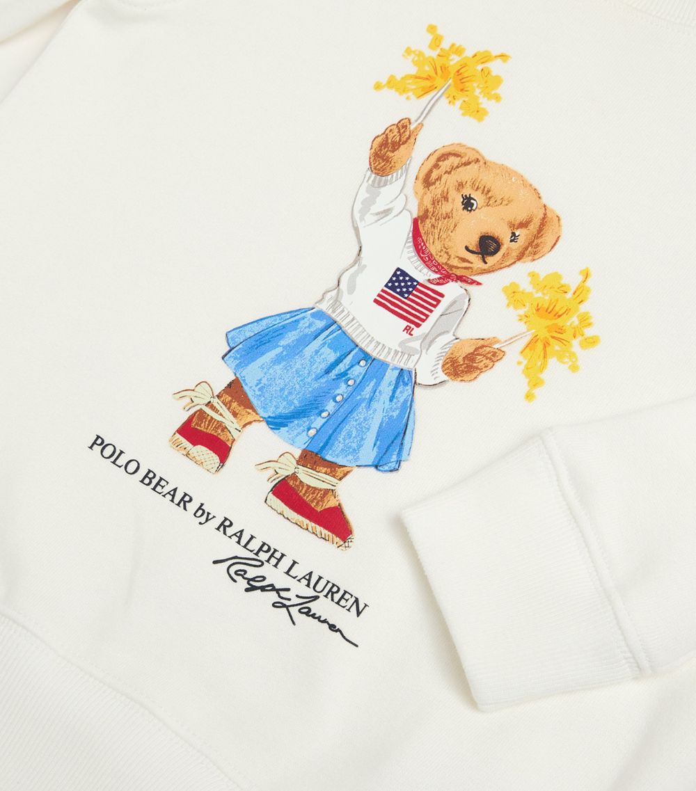 Ralph Lauren Kids Ralph Lauren Kids Sparkle Polo Bear Sweatshirt (2-7 Years)