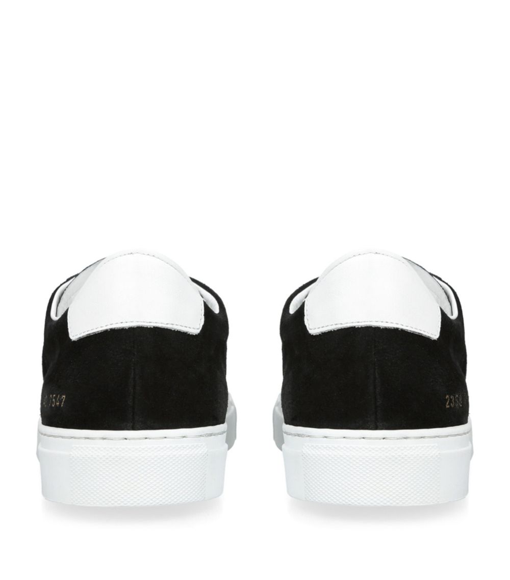 COMMON PROJECTS Common Projects Suede Retro Low-Top Sneakers