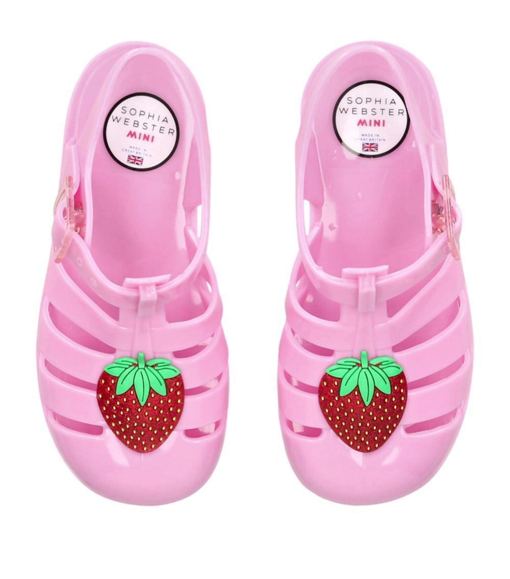 Sophia Webster Mini Sophia Webster Mini Strawberry Jelly Sandals