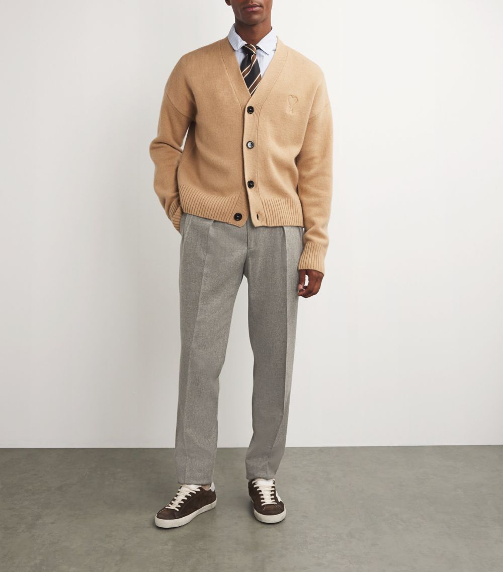 Polo Ralph Lauren Polo Ralph Lauren Wool Flannel Pleated Trousers