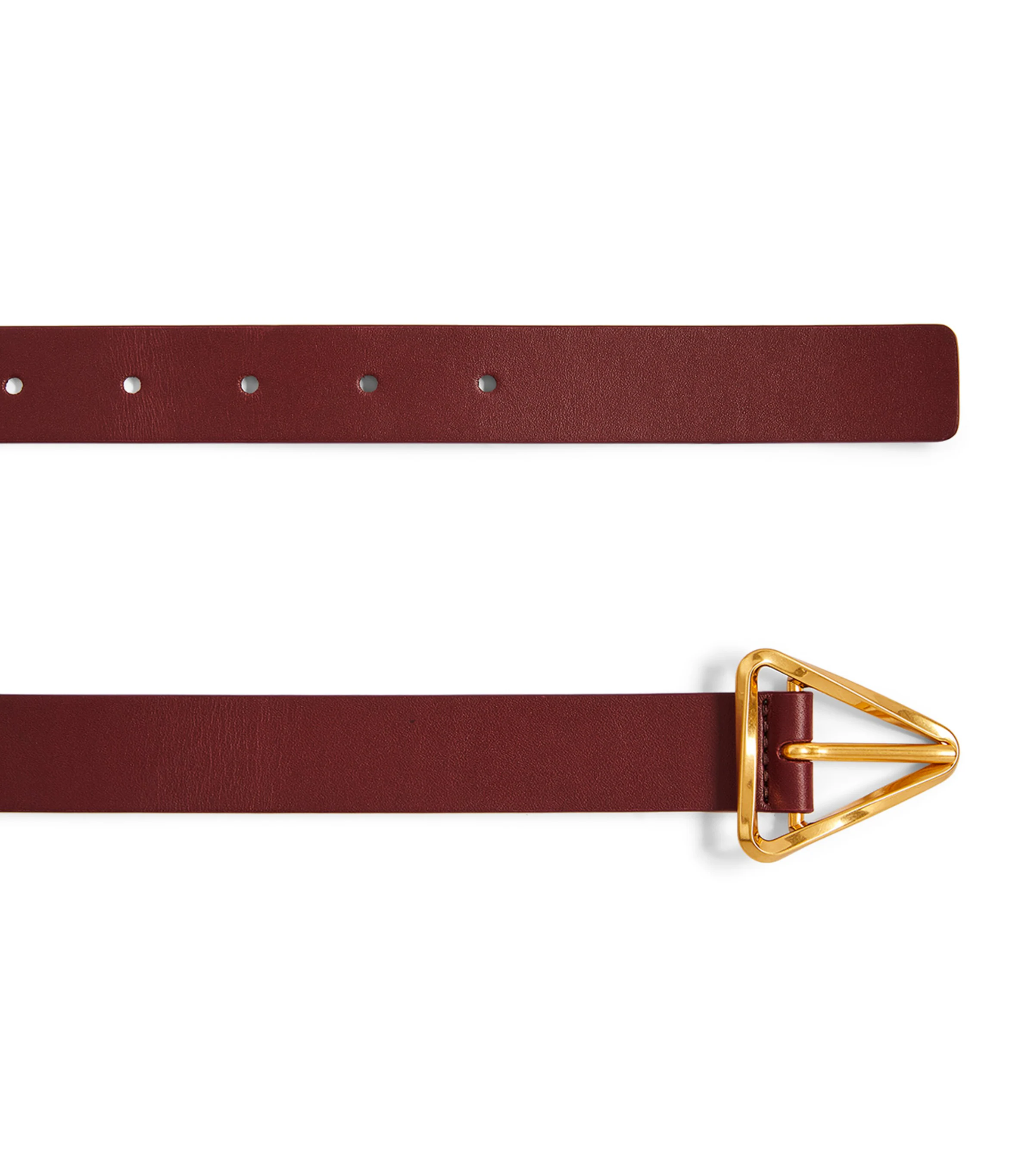 Bottega Veneta Bottega Veneta Leather Triangle Belt