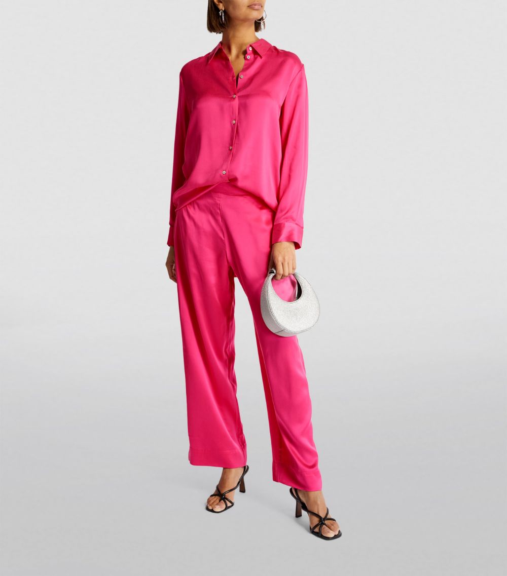 Asceno Asceno Silk London Pyjama Shirt