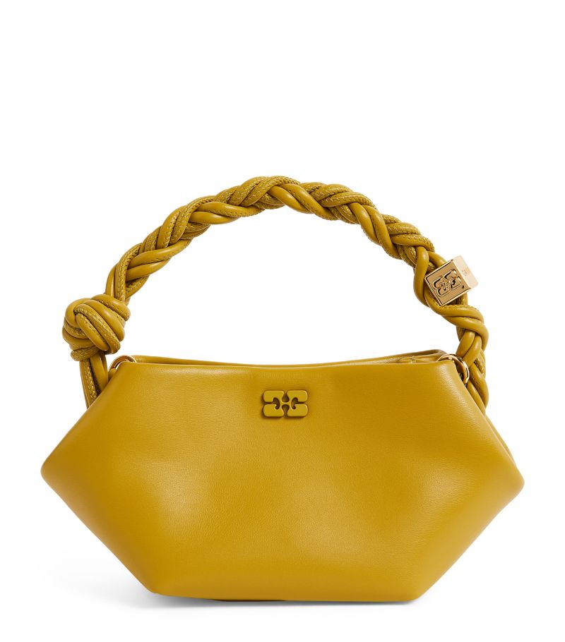 Ganni Ganni Mini Leather Bou Top-Handle Bag