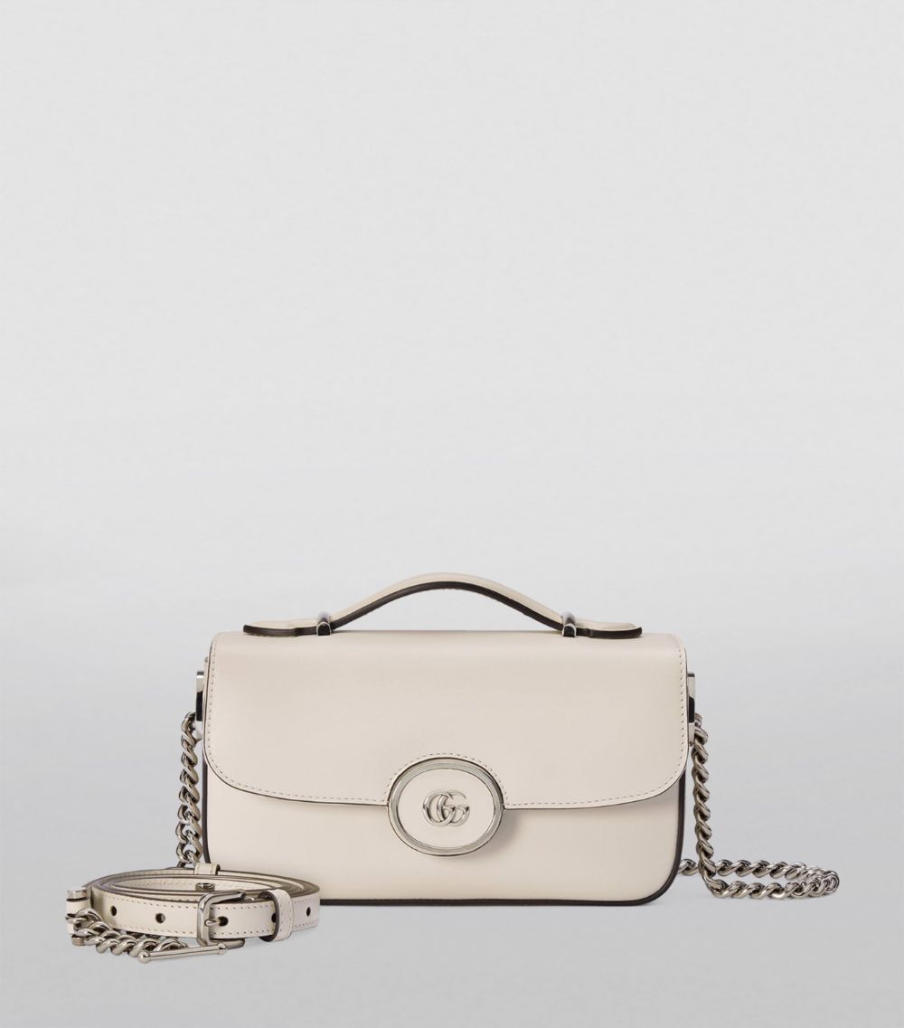 Gucci Gucci Mini Leather Petite Gg Shoulder Bag