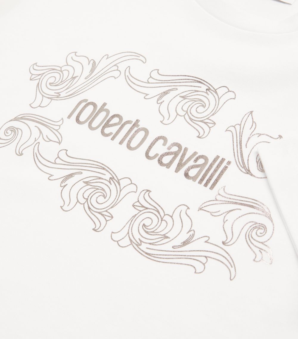  Roberto Cavalli Junior Logo T-Shirt (4-16 Years)