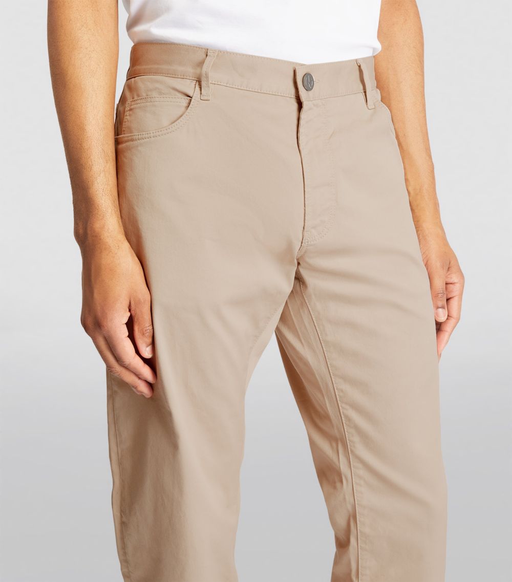 Giorgio Armani Giorgio Armani Stretch-Cotton Chinos