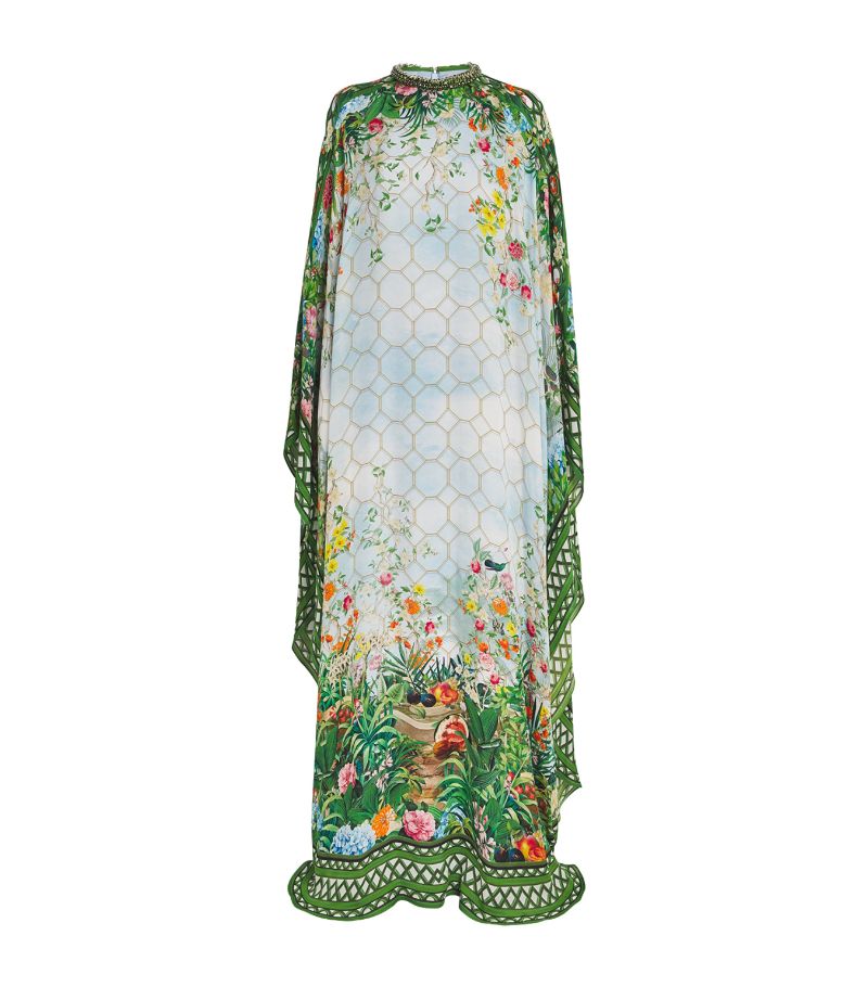 Mary Katrantzou Mary Katrantzou Silk Taylor Kaftan Dress