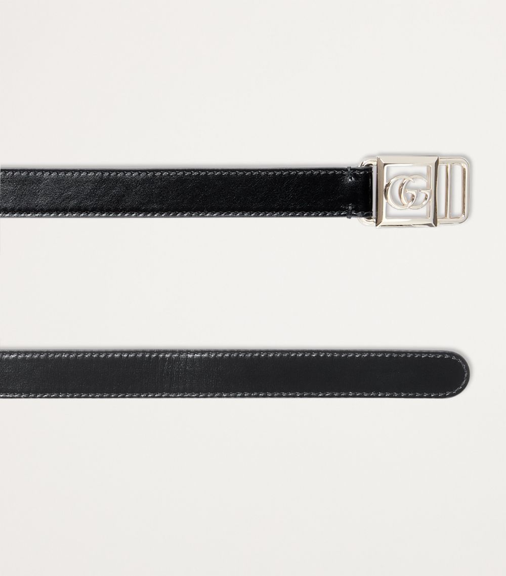 Gucci Gucci Leather Double G Belt