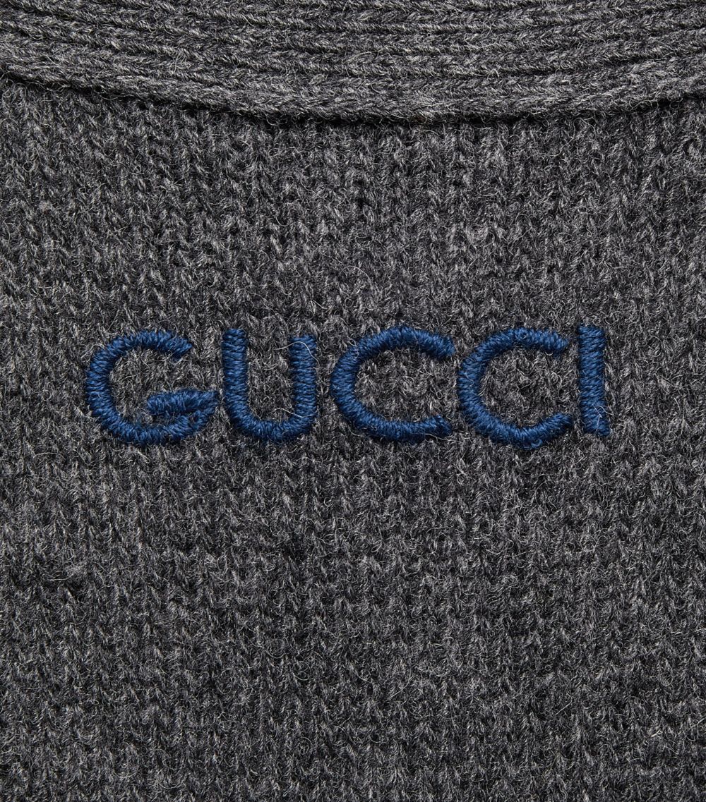 Gucci Gucci Wool V-Neck Cardigan