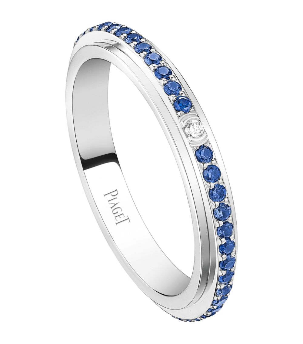 Piaget Piaget White Gold, Diamond And Sapphire Possession Ring