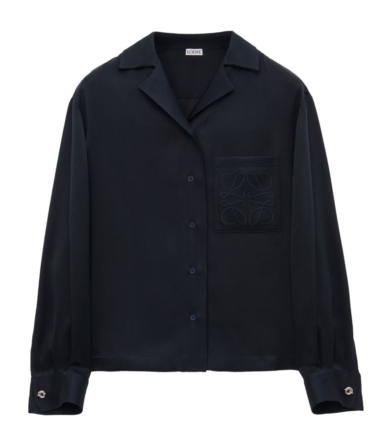 Loewe Loewe Silk-Blend Pyjama Shirt