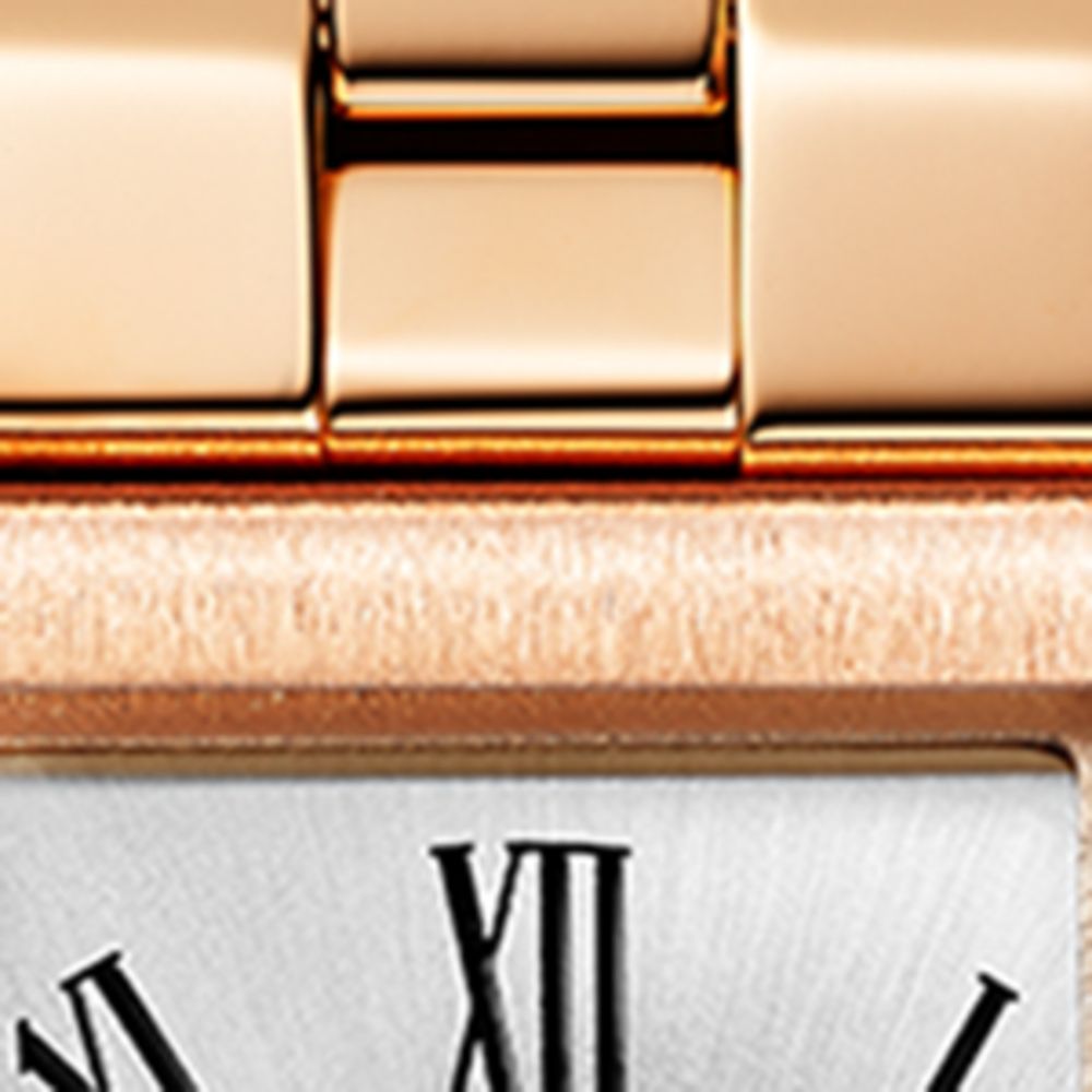 Cartier Cartier Mini Rose Gold And Diamond Tank Américaine Watch 28Mm