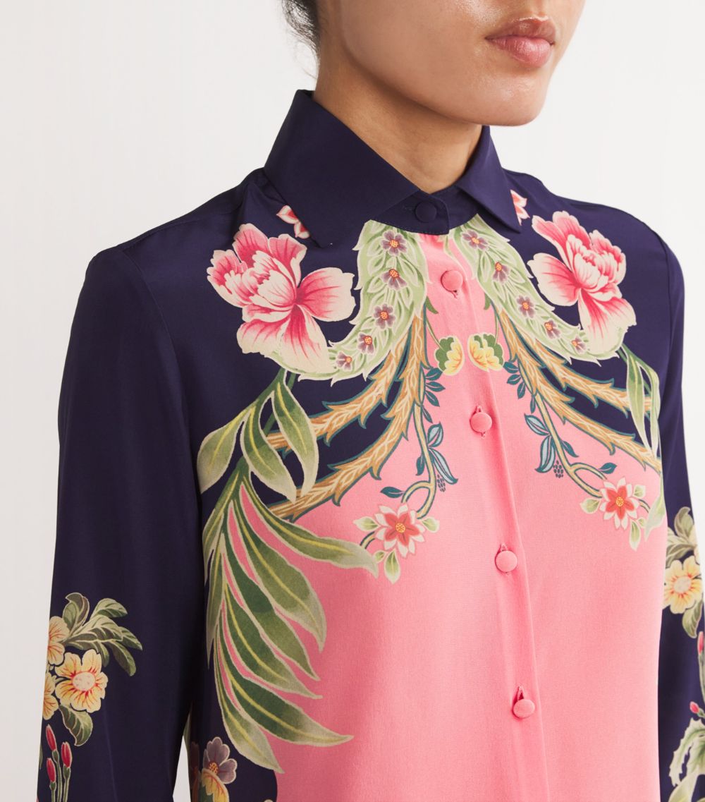 Etro Etro Silk Floral Print Shirt