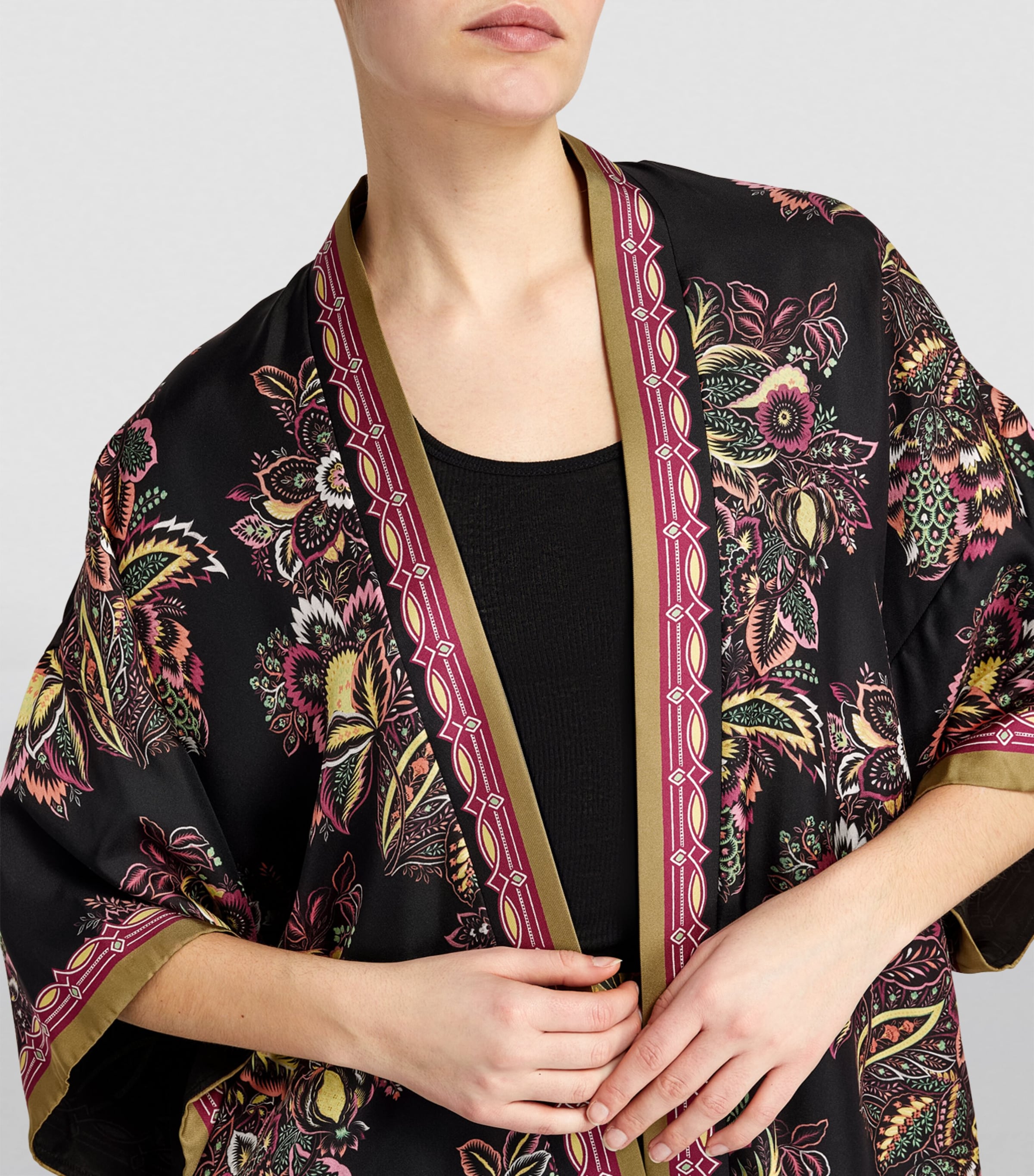 Etro Etro Silk Open Jacket