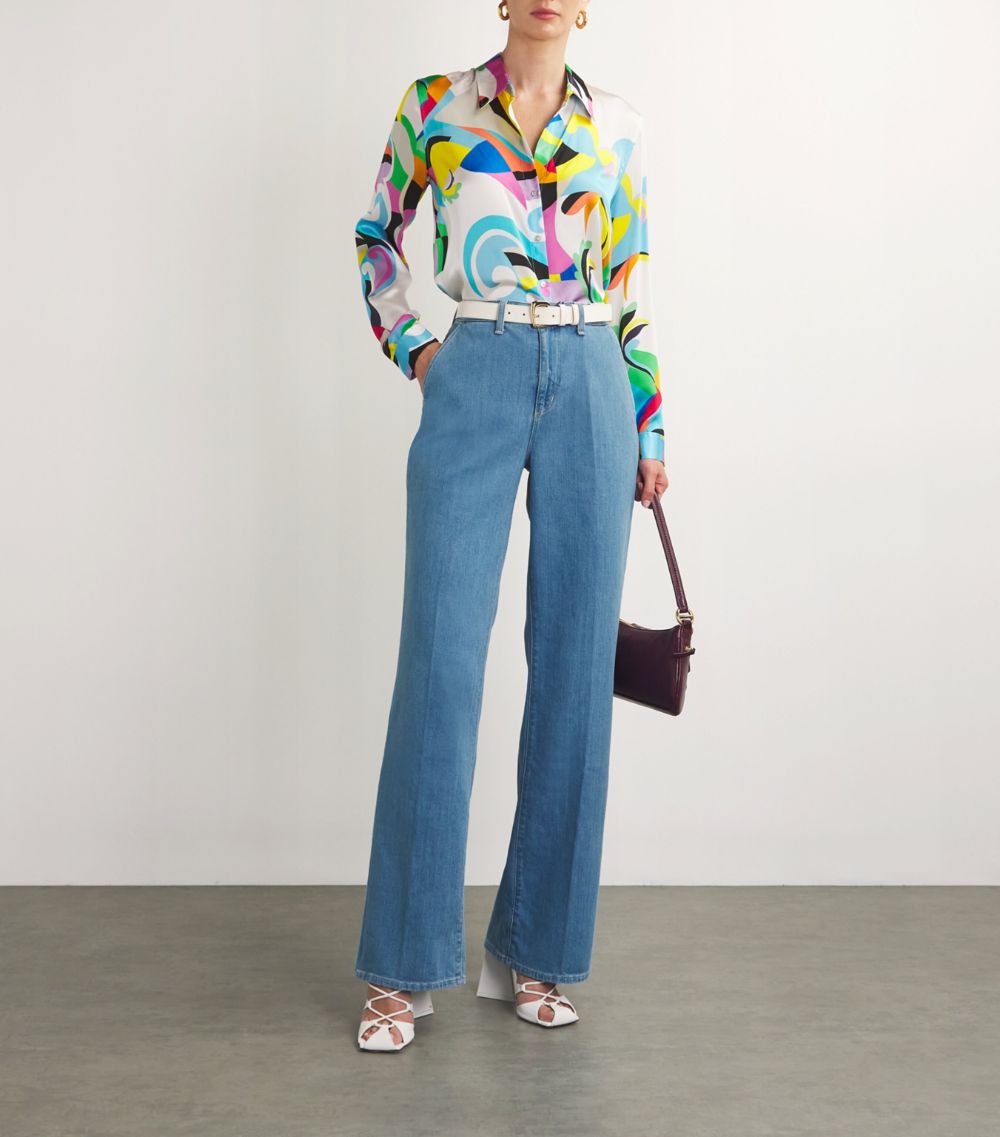 L'Agence L'Agence Weston Wide-Leg Jeans