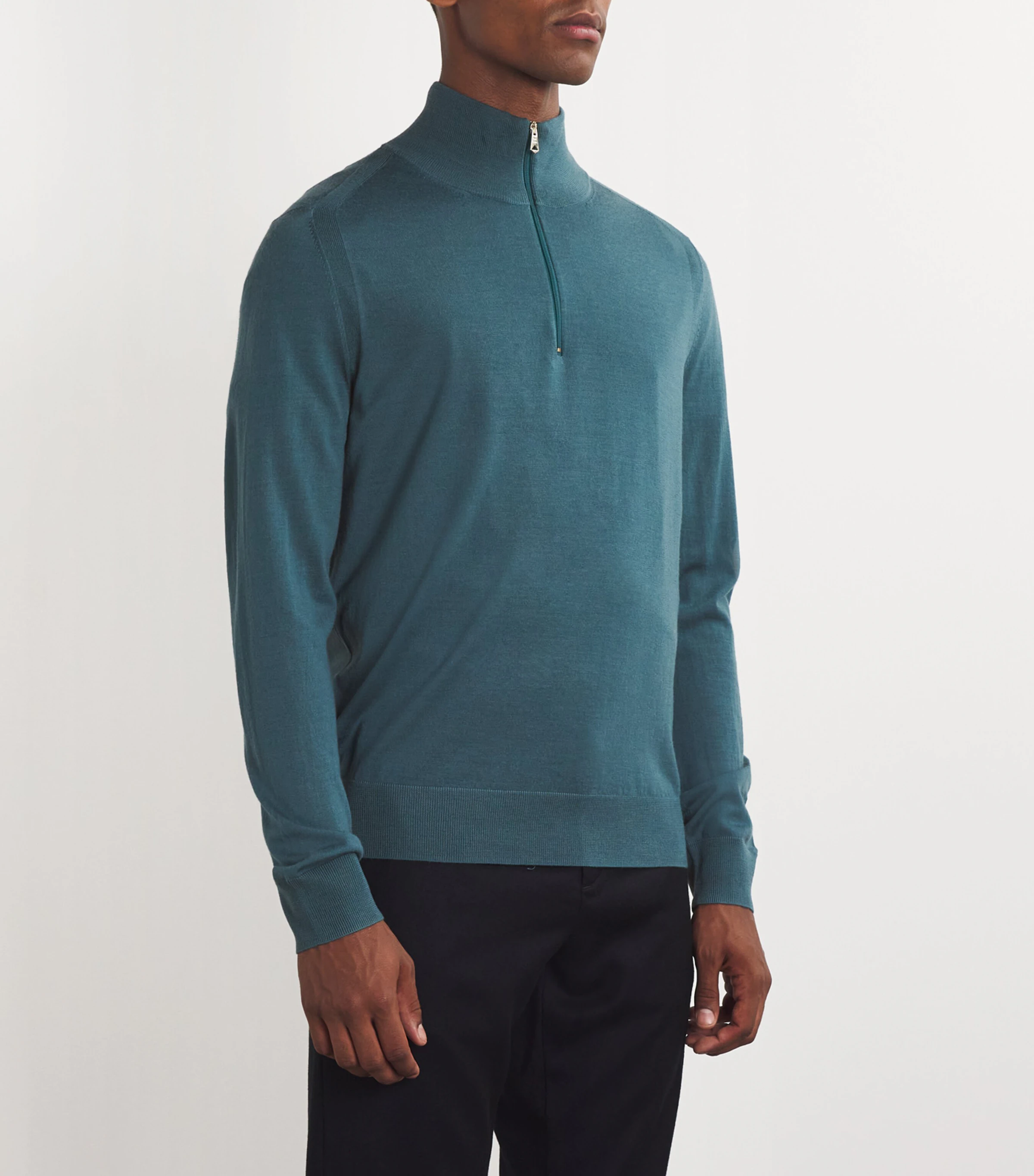 Paul Smith Paul Smith Merino Wool Quarter-Zip Sweater