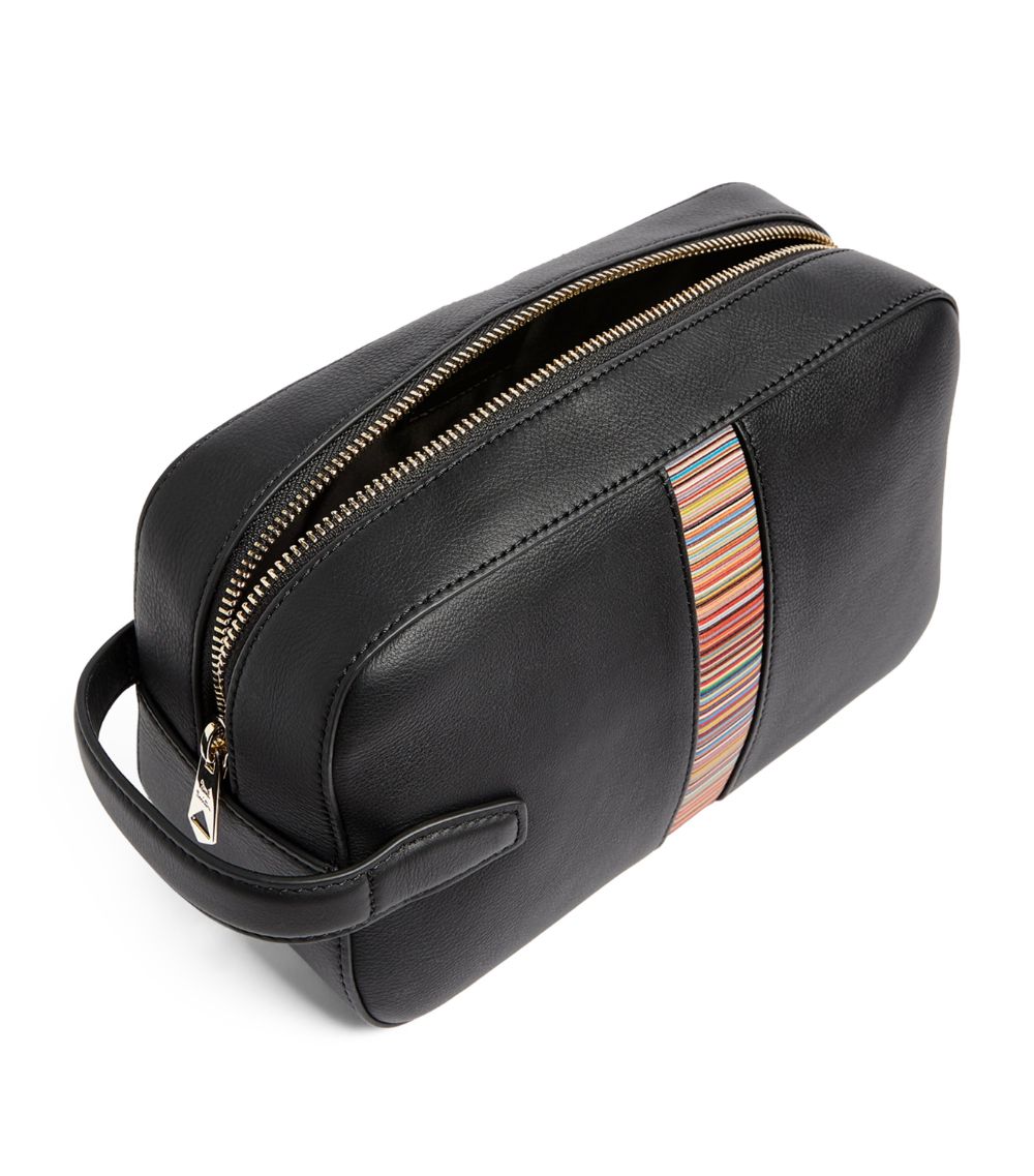 Paul Smith Paul Smith Leather Zipped Washbag