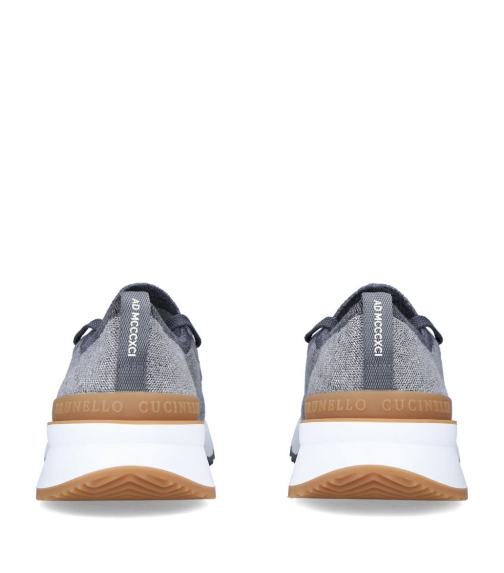 Brunello Cucinelli Brunello Cucinelli Knitted Sneakers