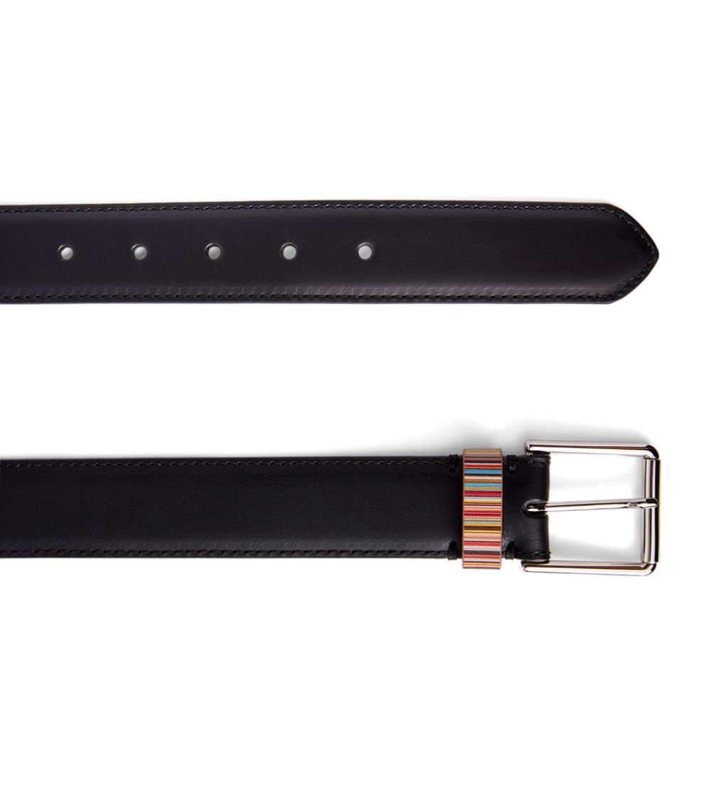 Paul Smith Paul Smith Leather Signature Stripe Belt