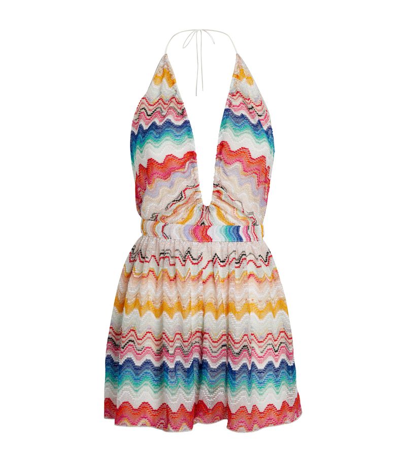 Missoni Missoni Halterneck Wave Playsuit