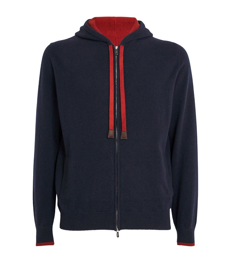 Fedeli Fedeli Cashmere Zip-Up David Hoodie