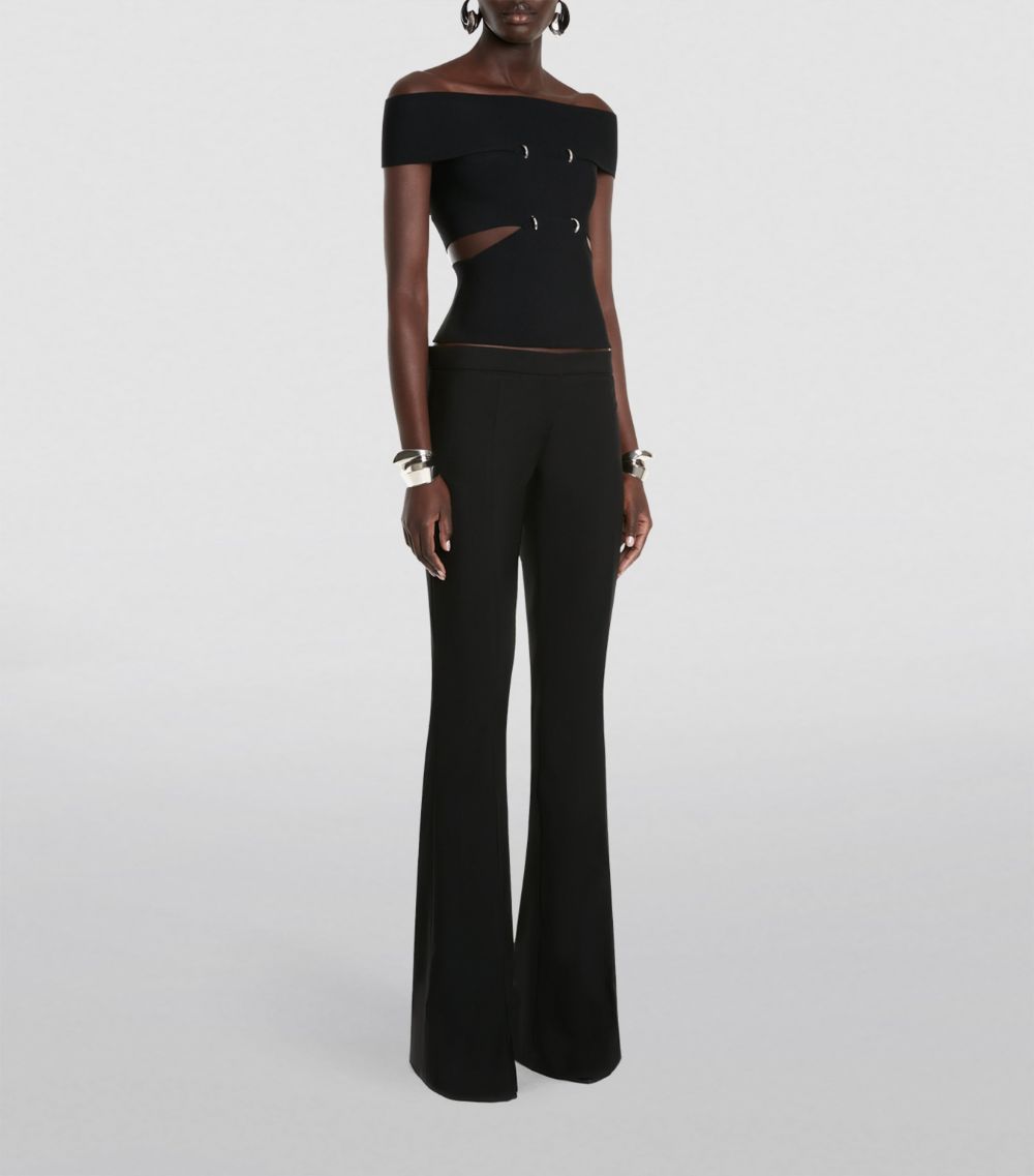 Alexander McQueen Alexander McQueen Off-The-Shoulder Top