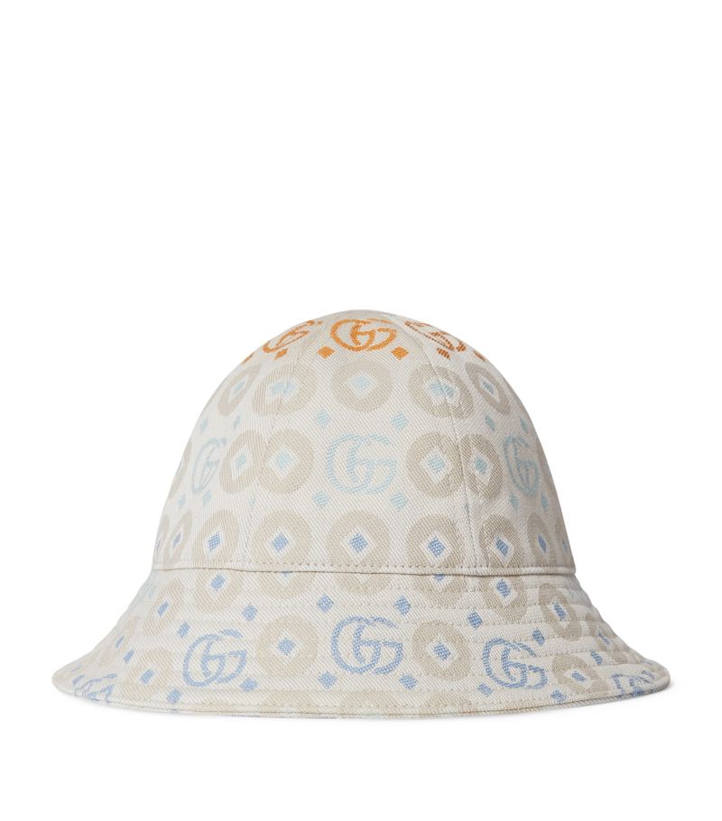 Gucci Gucci Kids Cotton Double G Bucket Hat