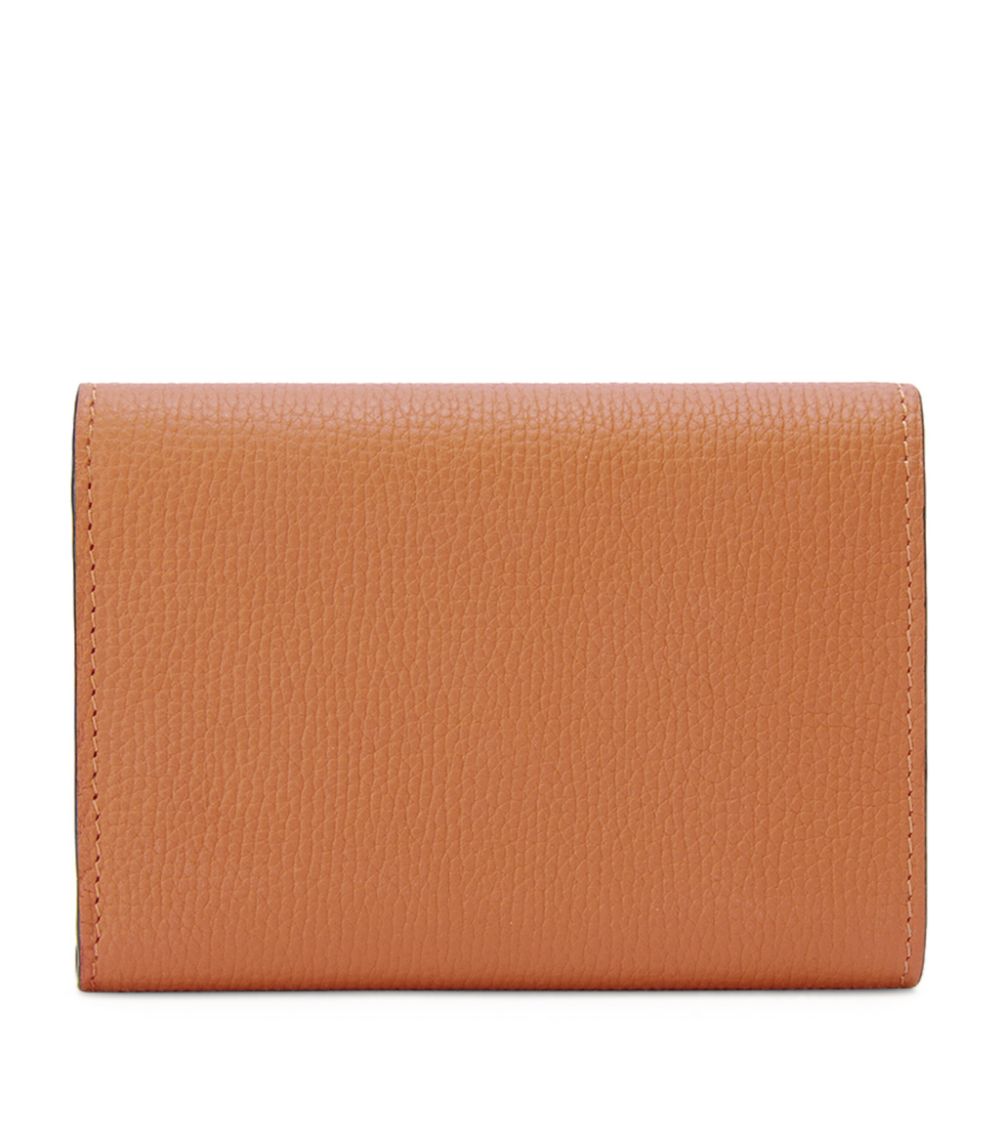 Loewe Loewe Leather Anagram Vertical Wallet