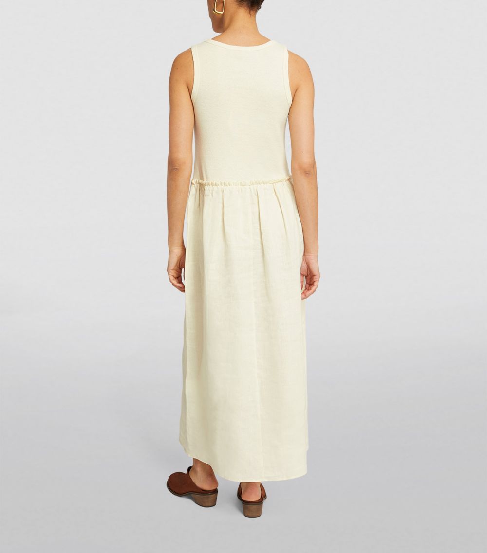 Max & Co. Max & Co. Linen-Cotton Maxi Dress