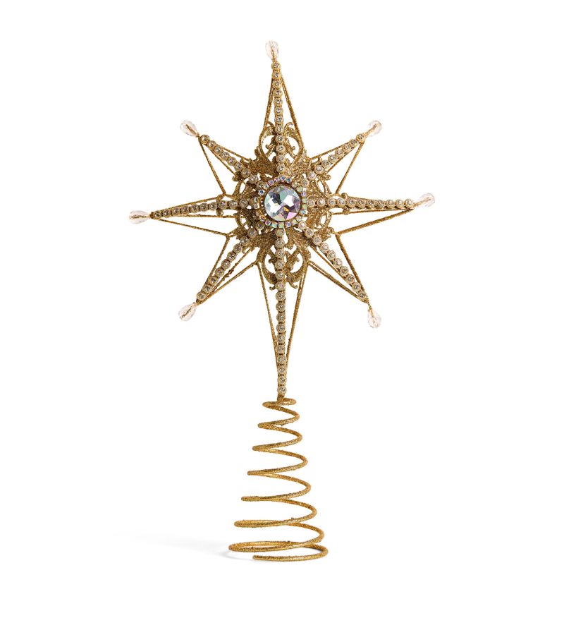 Gisela Graham Gisela Graham Gold Star Tree Topper