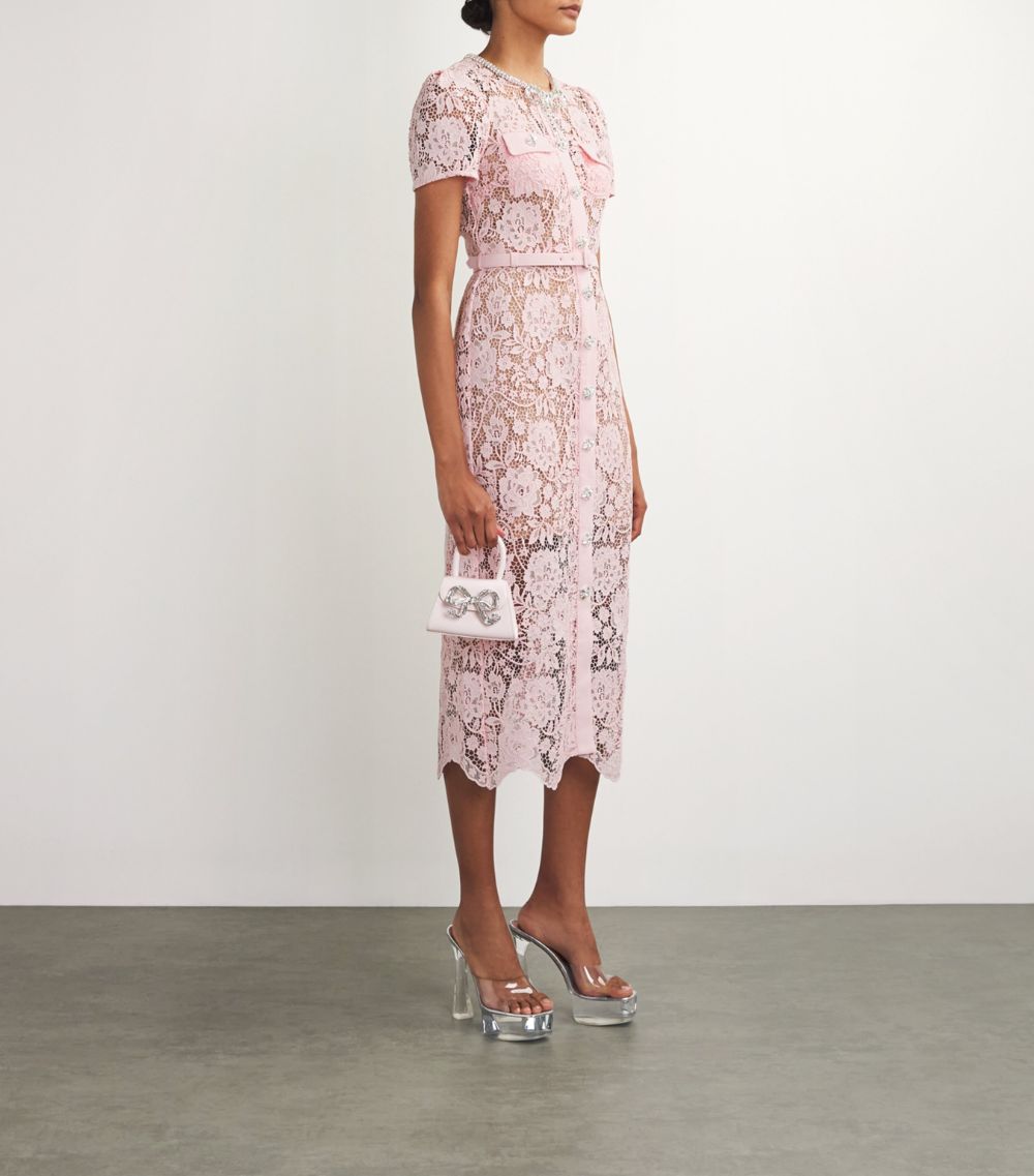 Self-Portrait Self-Portrait Lace Midi Dress