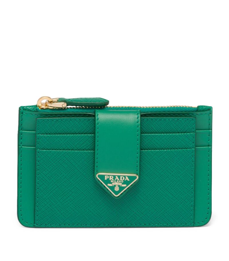 Prada Prada Saffiano Leather Card Holder