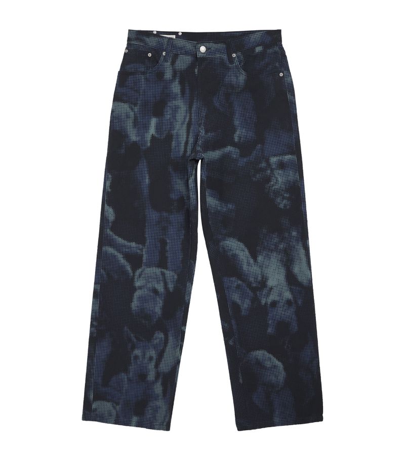 Dries Van Noten Dries Van Noten Printed Pine Jeans