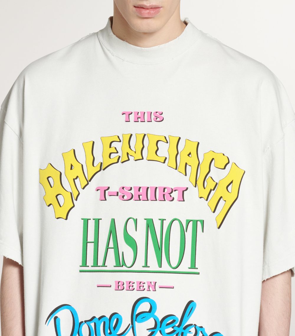 Balenciaga Balenciaga Oversized Logo T-Shirt