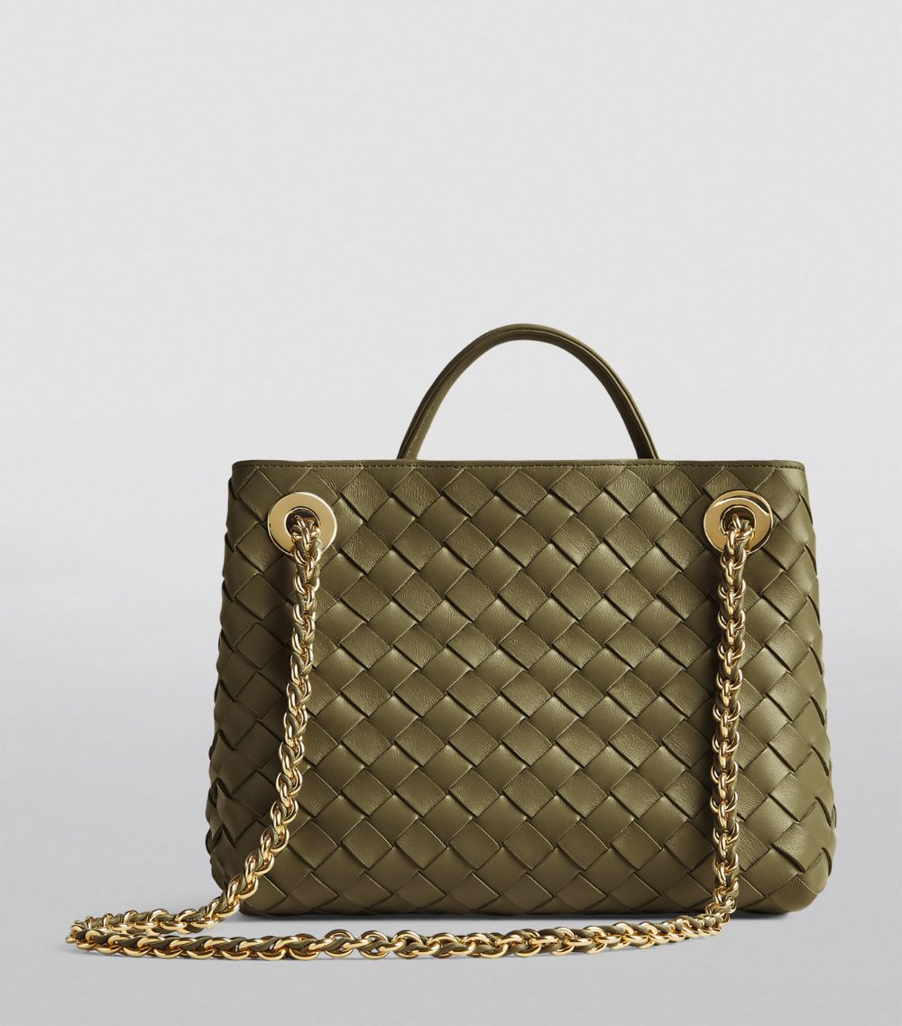 Bottega Veneta Bottega Veneta Small Leather Andiamo Chain Shoulder Bag