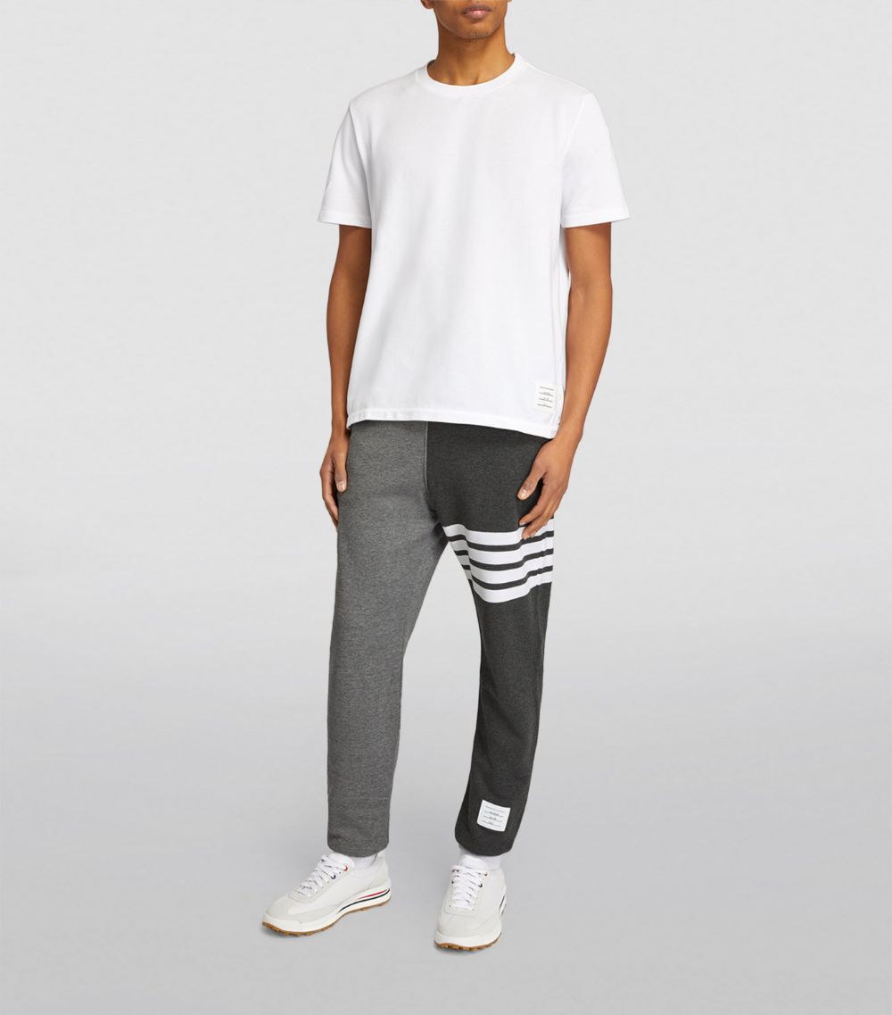 Thom Browne Thom Browne Two-Tone 4-Bar Sweatpants