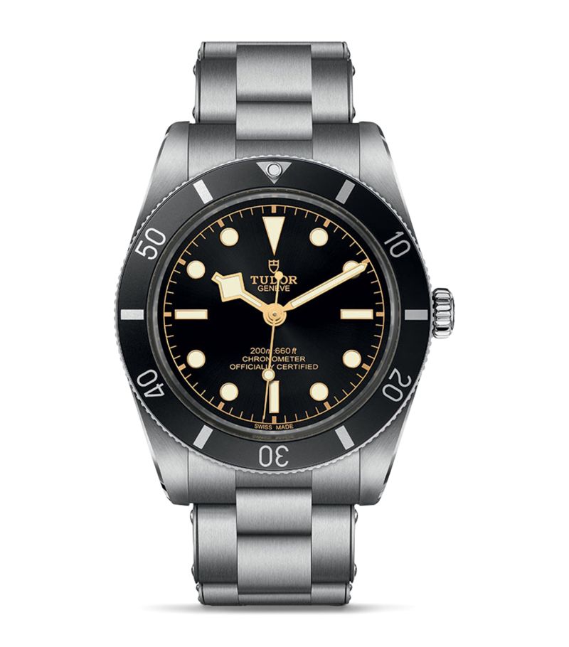 Tudor Tudor Stainless Steel Black Bay Automatic Watch 37Mm