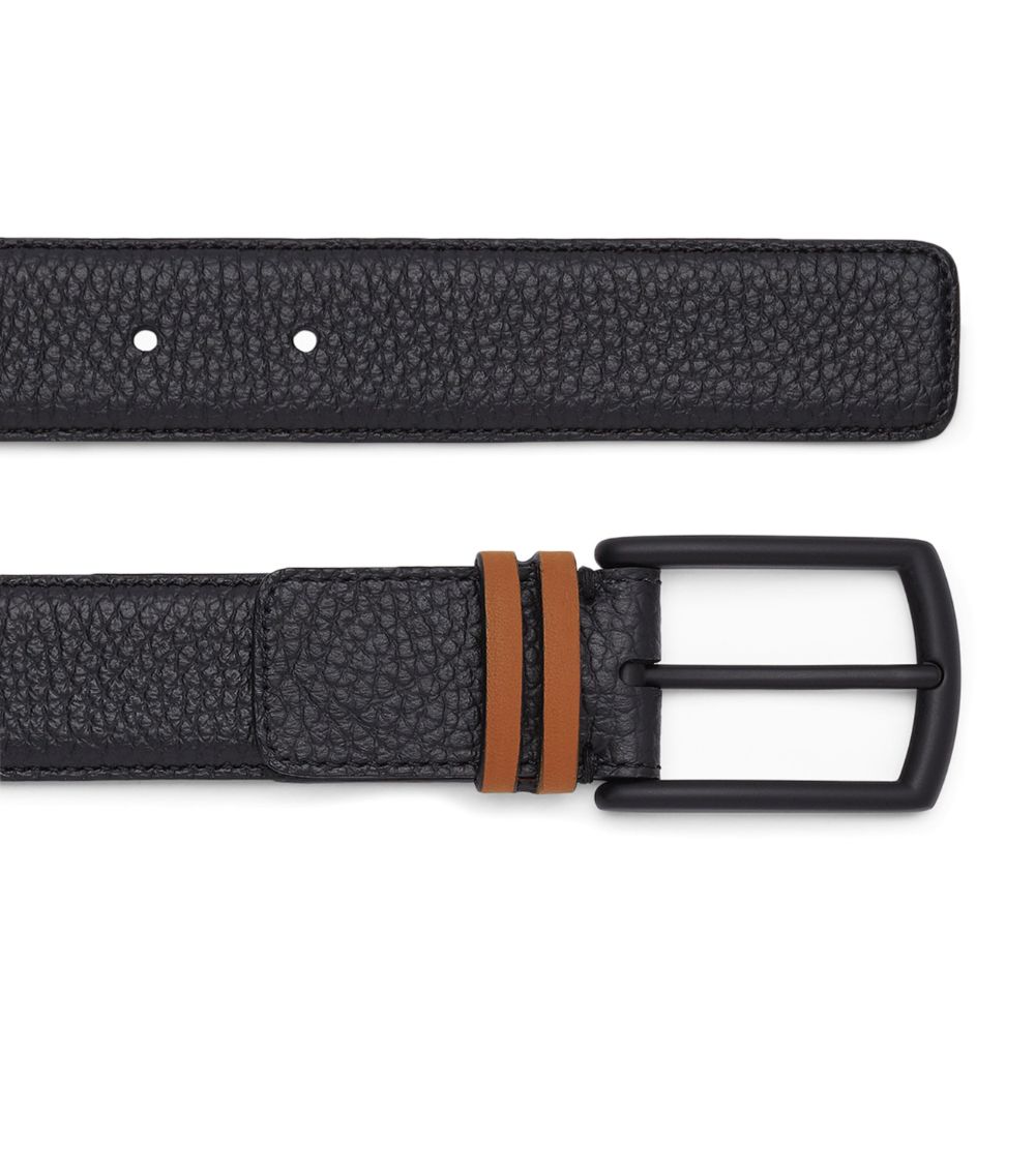 zegna Zegna Leather Belt