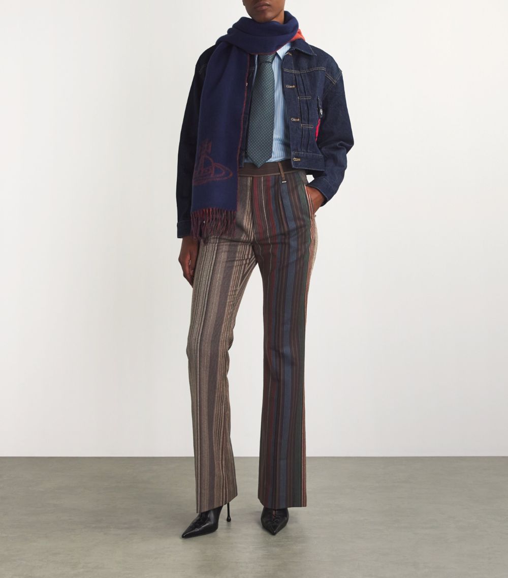 Vivienne Westwood Vivienne Westwood Virgin Wool Ray Flared Trousers