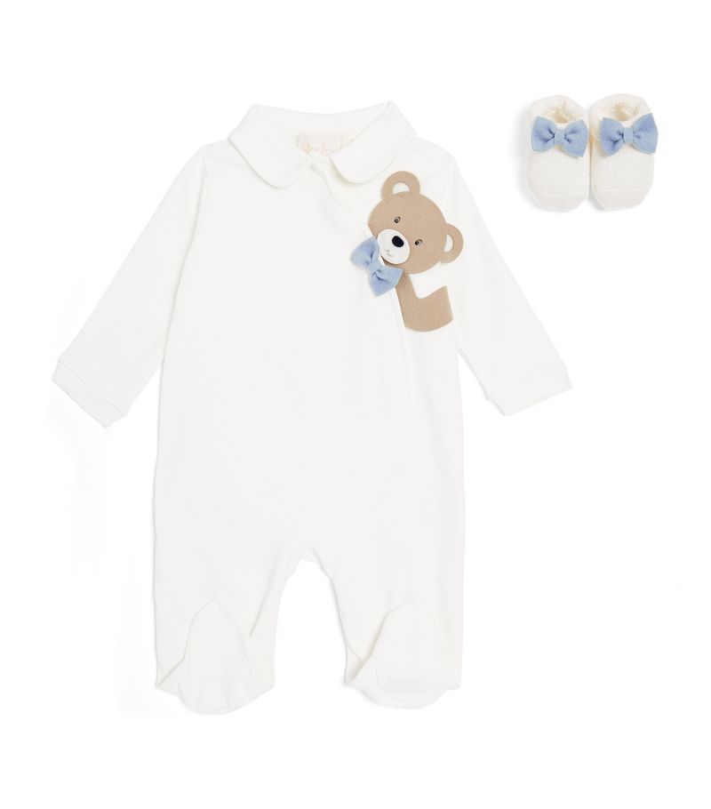 Story Loris Story Loris Bear All-In-One and Booties Set (1-9 Months)