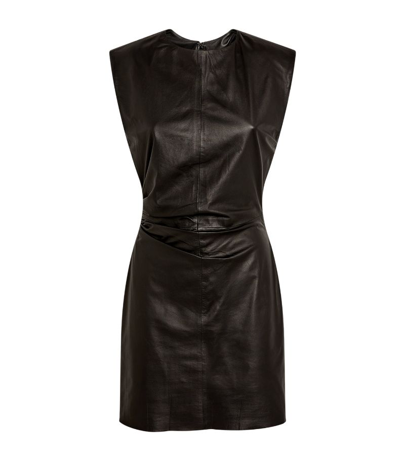 Yves Salomon Yves Salomon Leather Mini Dress