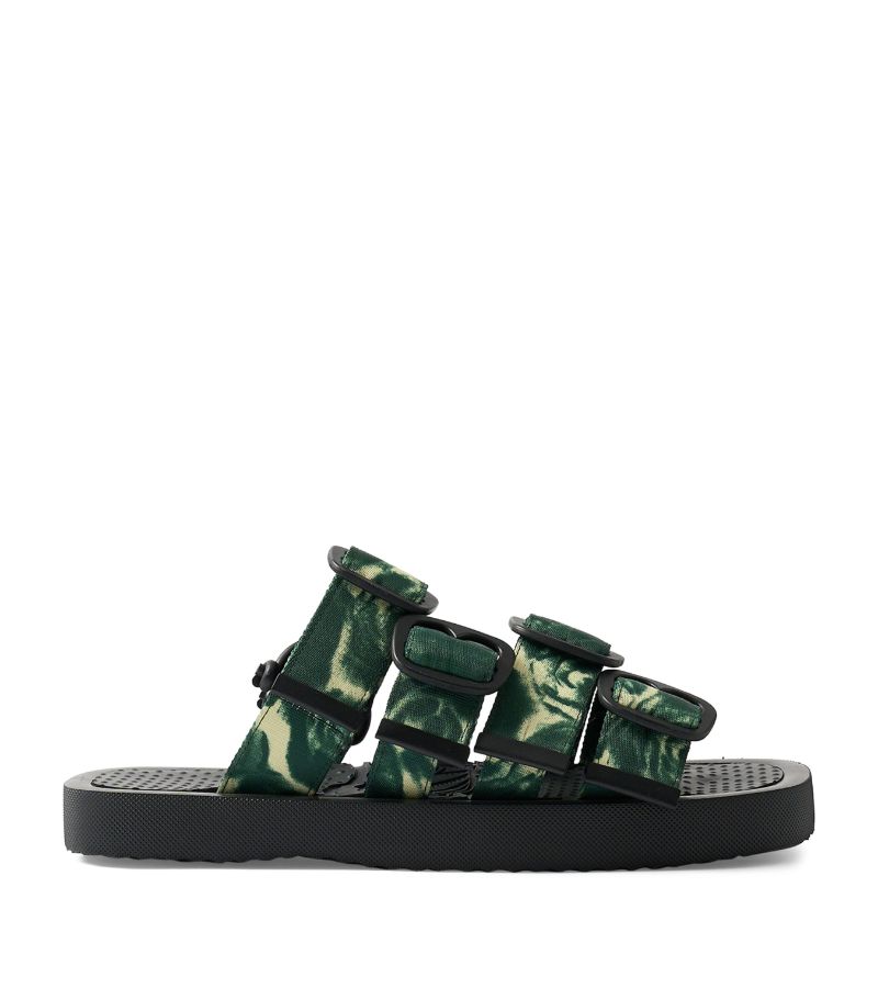 Burberry Burberry Rose Print Sandals